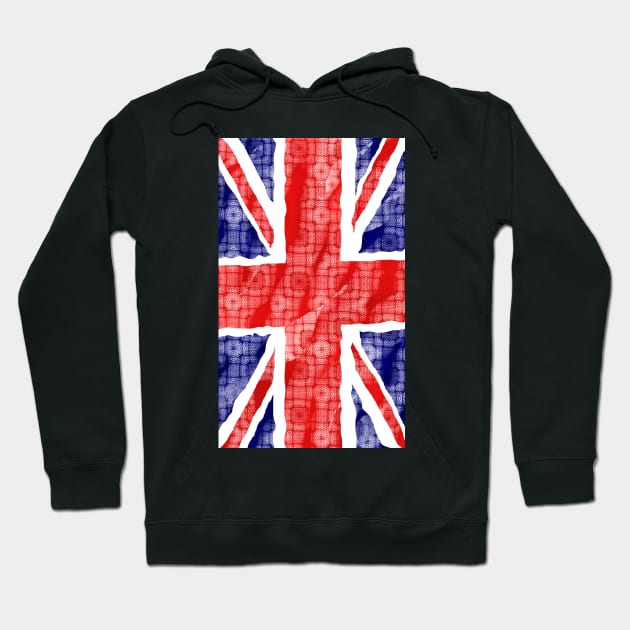 British Art Union Jack Flag Hoodie by PlanetMonkey